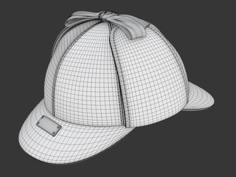 Deerstalk Hat Modello 3D