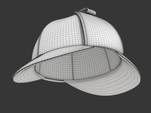 Cappello da cacciatore di cervi Modello 3D