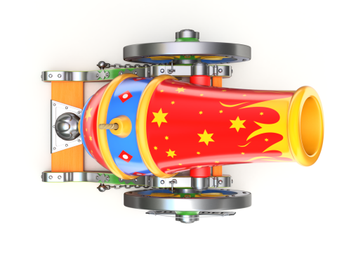 Circus Cannon 3D 모델