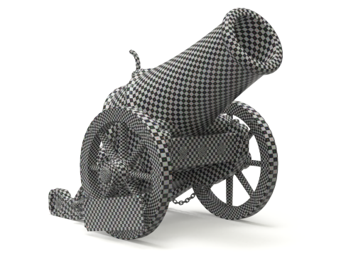 Circus Cannon 3D 모델