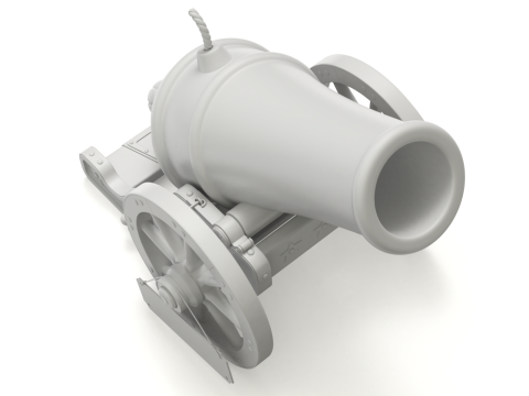 Circus Cannon 3D 모델