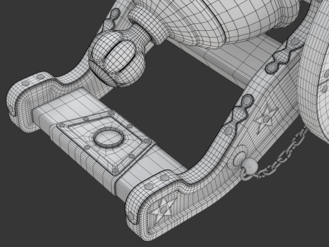 Circus Cannon 3D 모델