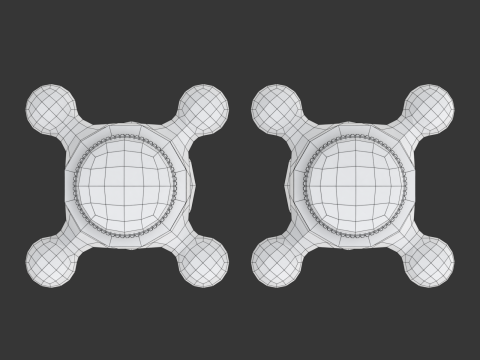 Washing Sink Faucet 3D Model