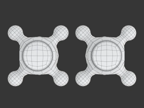 Washing Sink Faucet 3D Model