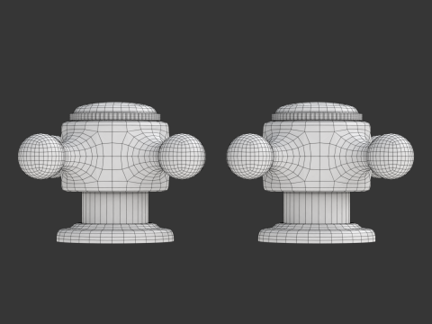 Washing Sink Faucet 3D Model