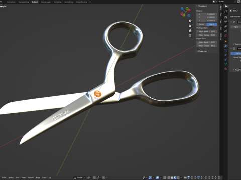 Scissors Modello 3D