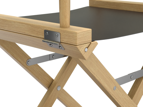 Director Chair Model 3D