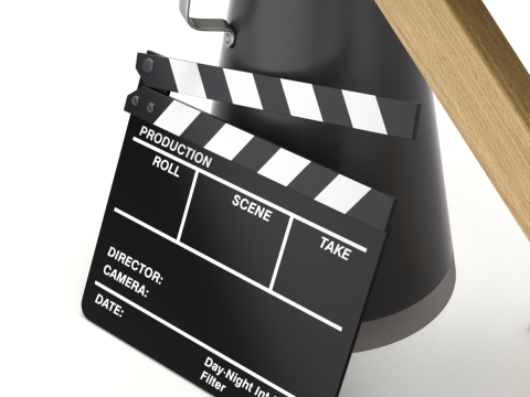 Director Chair Model 3D