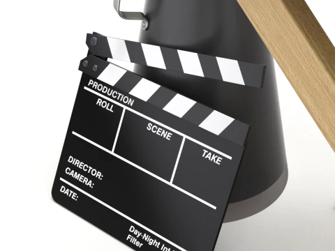 Director Chair 3D Model