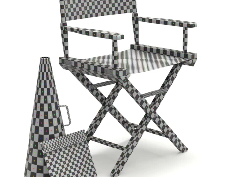 Director Chair 3D Model