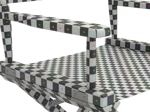 Director Chair 3D Model