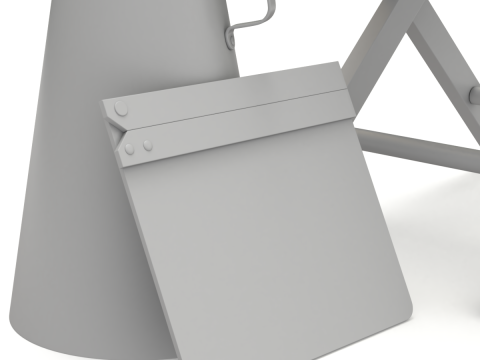 Director Chair Model 3D