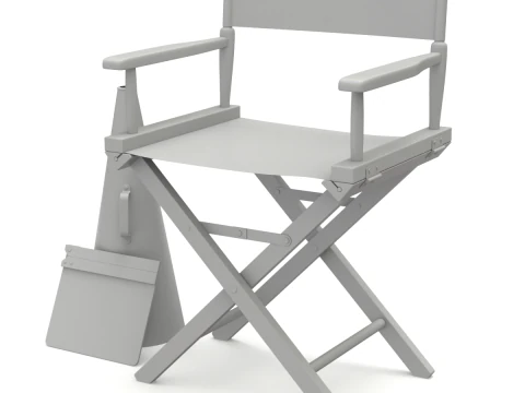 Director Chair 3D Model