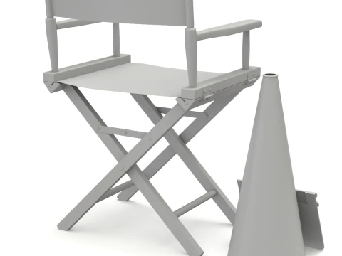 Director Chair 3D Model