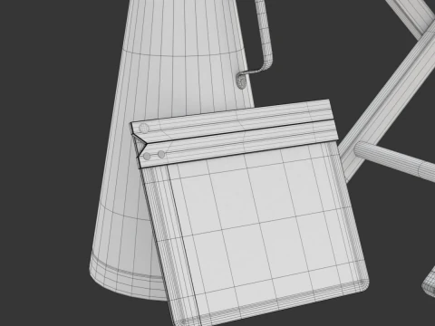 Director Chair 3D Model