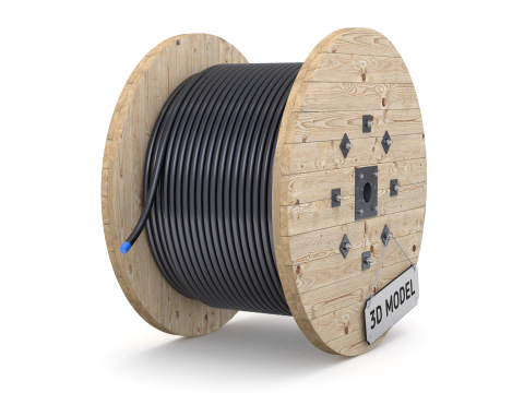 Cable Drum 3D 模型