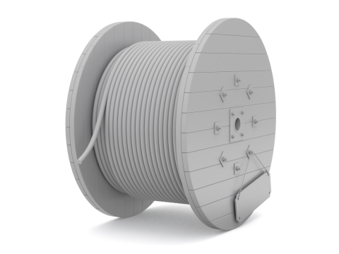 Cable Drum 3Dモデル