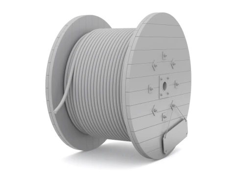 ケーブルドラム 3Dモデル