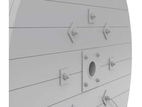 ケーブルドラム 3Dモデル