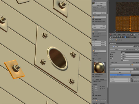 ケーブルドラム 3Dモデル