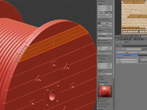 Cable Drum 3Dモデル