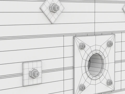 ケーブルドラム 3Dモデル