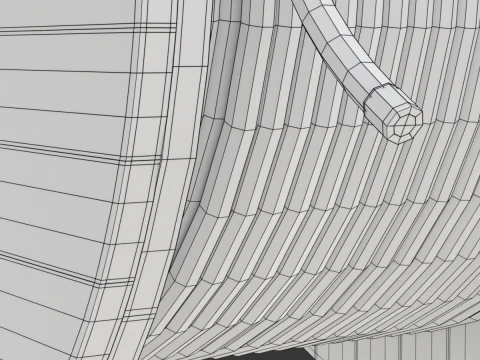 ケーブルドラム 3Dモデル