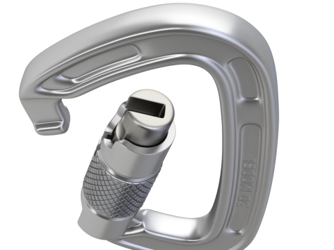 Climbing Carabiner Clip 3D 模型