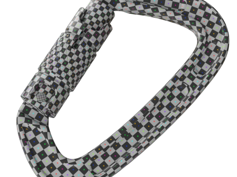 Climbing Carabiner Clip 3D 模型