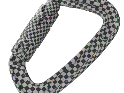 Moschettone da arrampicata Modello 3D