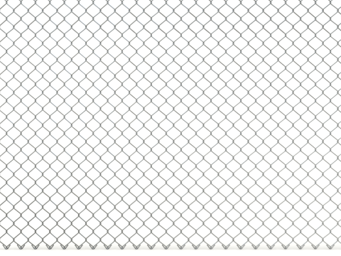 Adaptable Chain Link Fence 3D Model