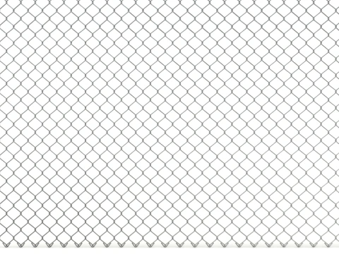 Adaptable Chain Link Fence 3D Model