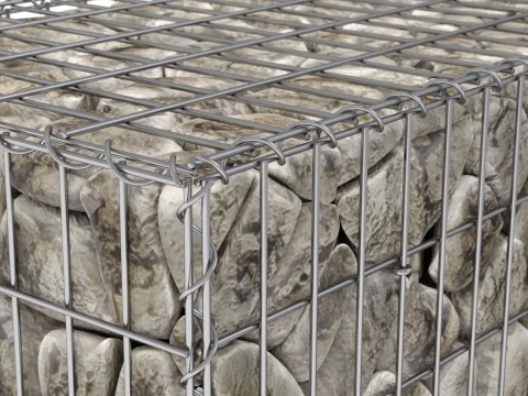 Gabion Basket 3D Model
