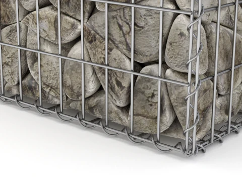 Gabion Basket 3D Model