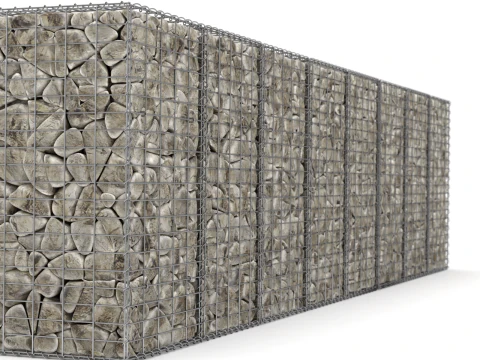 Gabion Basket 3D Model