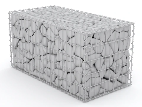 Gabion Basket 3D Model