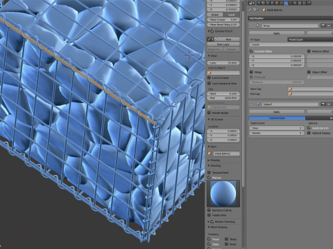 Gabion Basket 3D-Modell