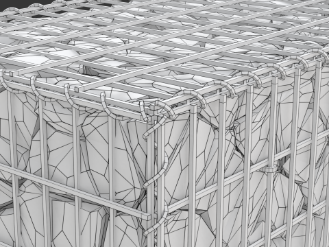 Gabion Basket 3D-Modell