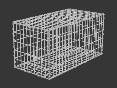 Gabion Basket 3D-Modell