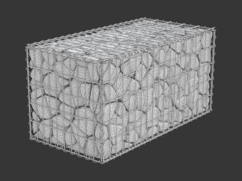 Gabion Basket 3D-Modell