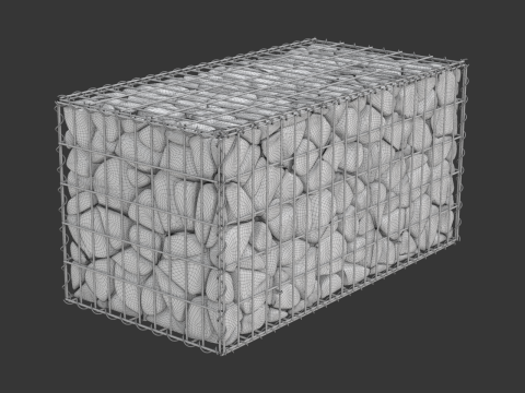 Gabion Basket 3D-Modell
