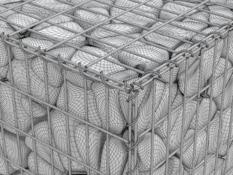 Gabion Basket 3D-Modell