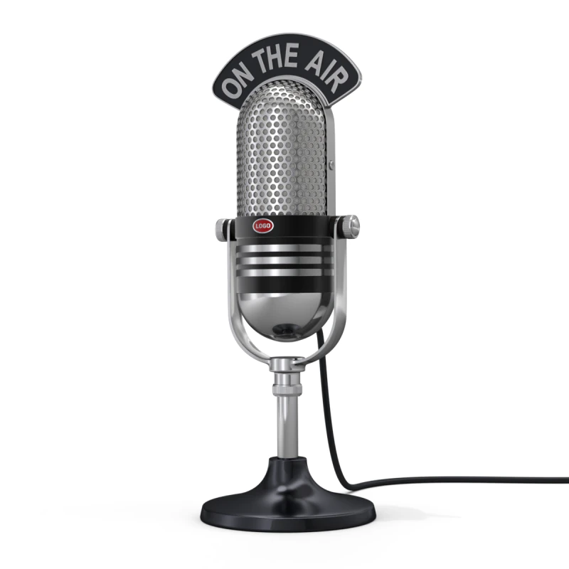 स्टूडियो माइक्रोफोन 3D मॉडल .c4d .max .obj .3ds .fbx .stl .blend 