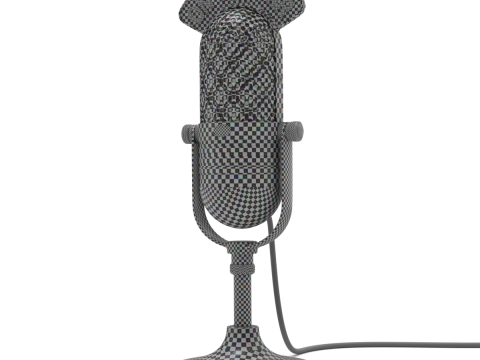 Studio Microphone 3D Model
