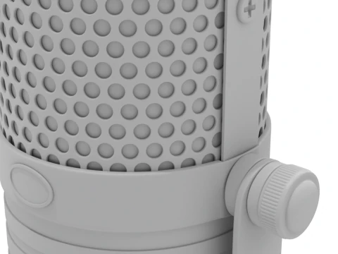 स्टूडियो माइक्रोफोन 3D मॉडल