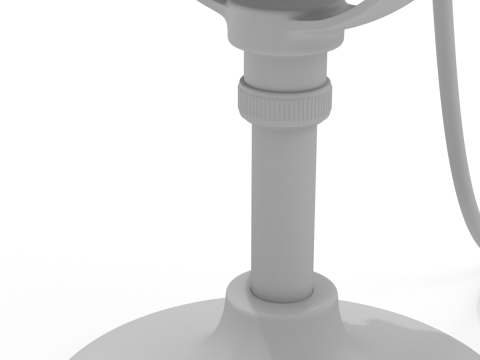Studio Microphone 3D Model