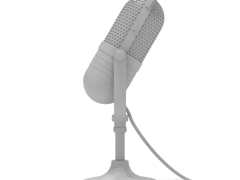 स्टूडियो माइक्रोफोन 3D मॉडल