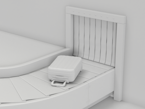 Airport Claim Transporter Y-form with Baggage Model 3D