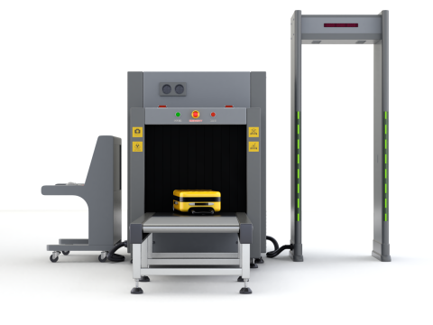 Airport Security Checkpoint 3D Модель