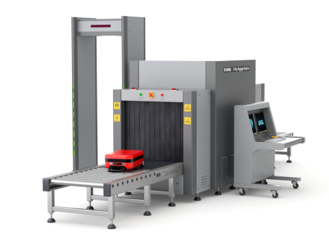 Airport Security Checkpoint 3D Модель